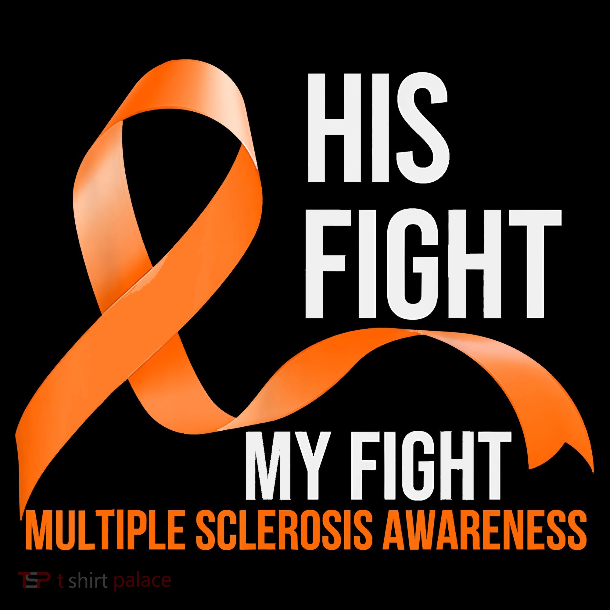 His Fight My Fight Multiple Sclerosis MS Warrior Toddler Hoodie