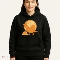 Halloween Full Moon Trex Pumpkins Hoodie thumb 5
