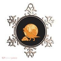 Halloween Full Moon Trex Pumpkins Ornament thumb 0