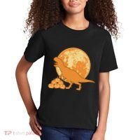 Halloween Full Moon Trex Pumpkins Kids T-Shirt thumb 2