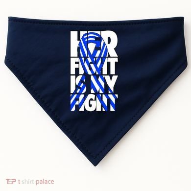 Als Her Fight Is My Fight USA-Made Doggie Bandana