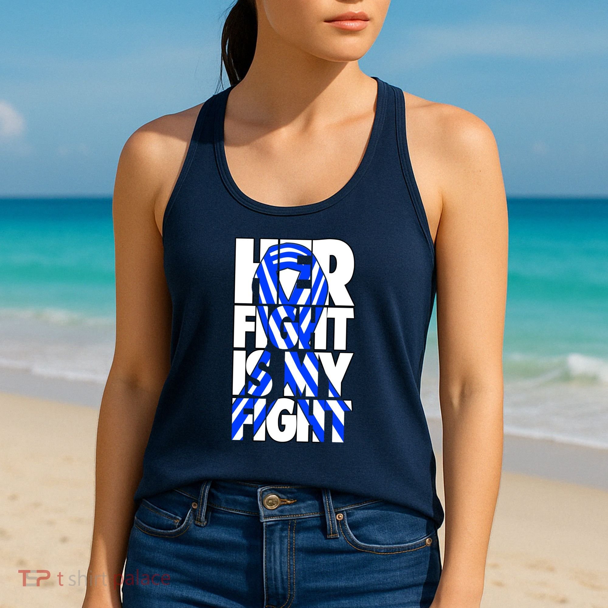 Als Her Fight Is My Fight Women's Tank Top