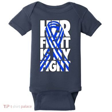 Als Her Fight Is My Fight Baby Bodysuit