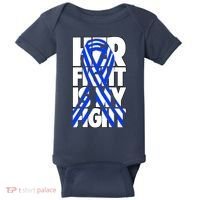 Als Her Fight Is My Fight Baby Bodysuit thumb 0