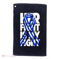 Als Her Fight Is My Fight Golf Towel thumb 0