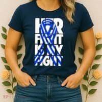 Als Her Fight Is My Fight Women's T-Shirt thumb 2