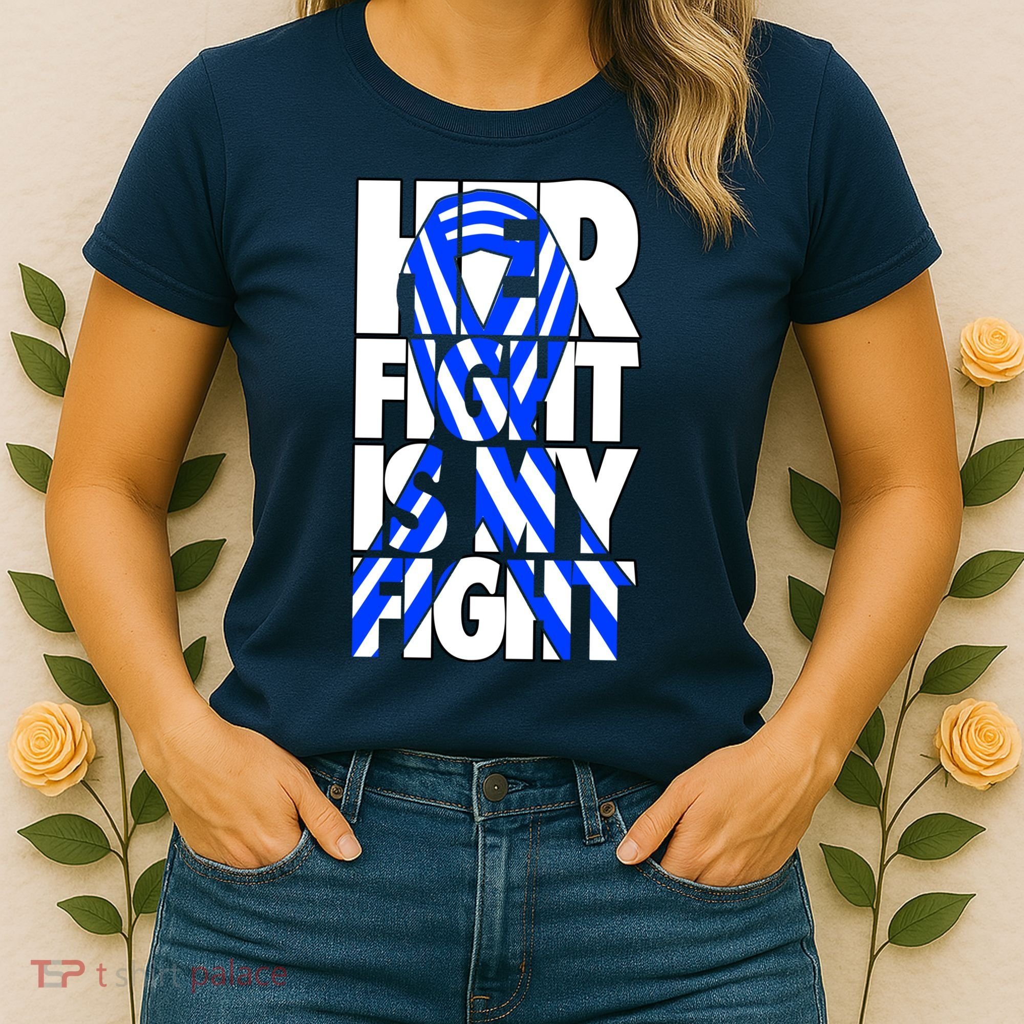 Als Her Fight Is My Fight Women's T-Shirt