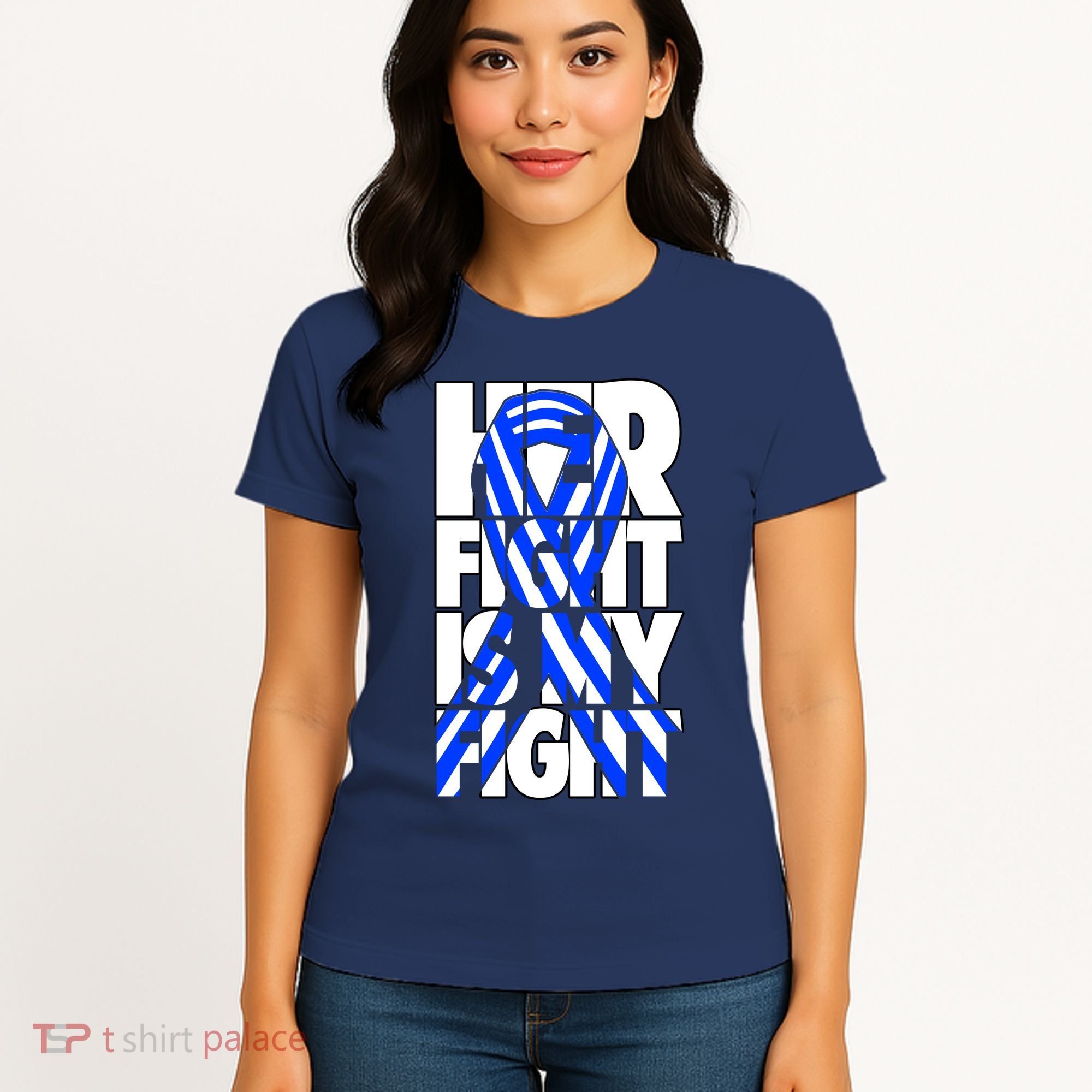 Als Her Fight Is My Fight Women's T-Shirt
