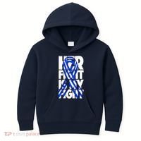 Als Her Fight Is My Fight Kids Hoodie thumb 0
