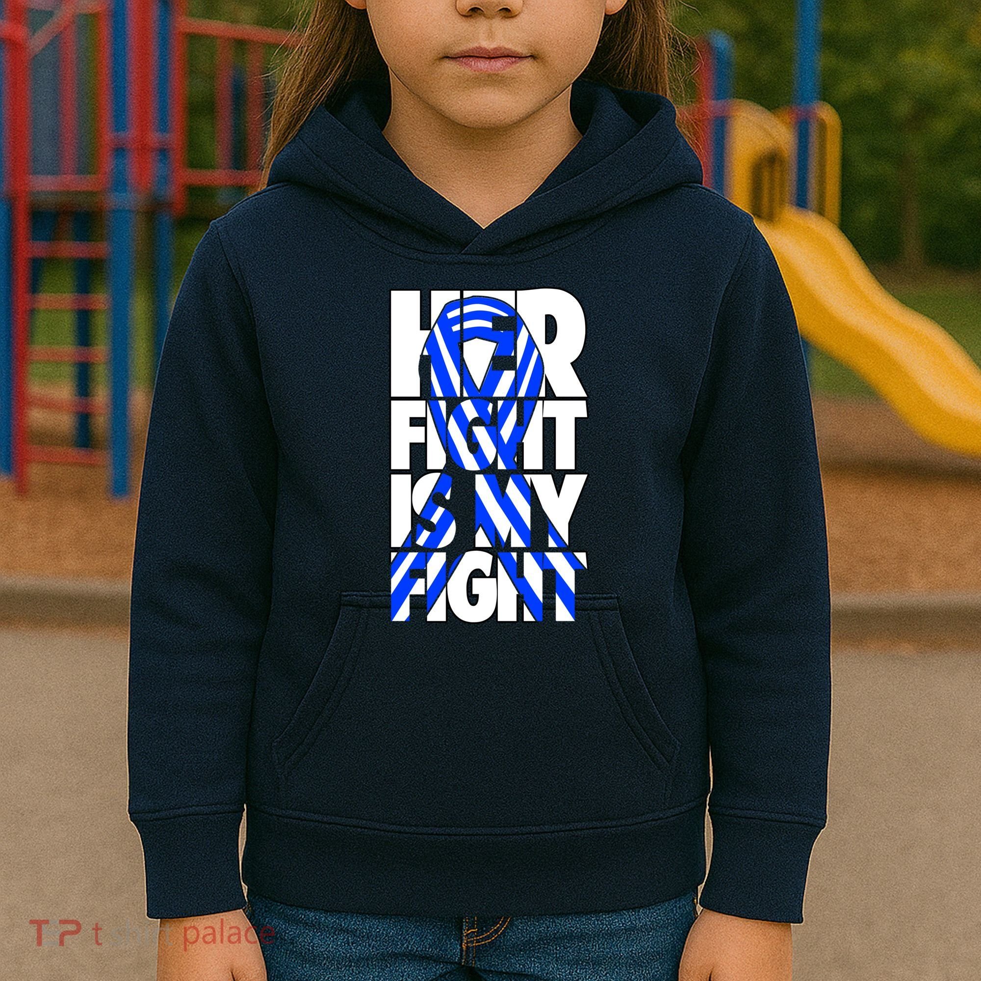 Als Her Fight Is My Fight Kids Hoodie