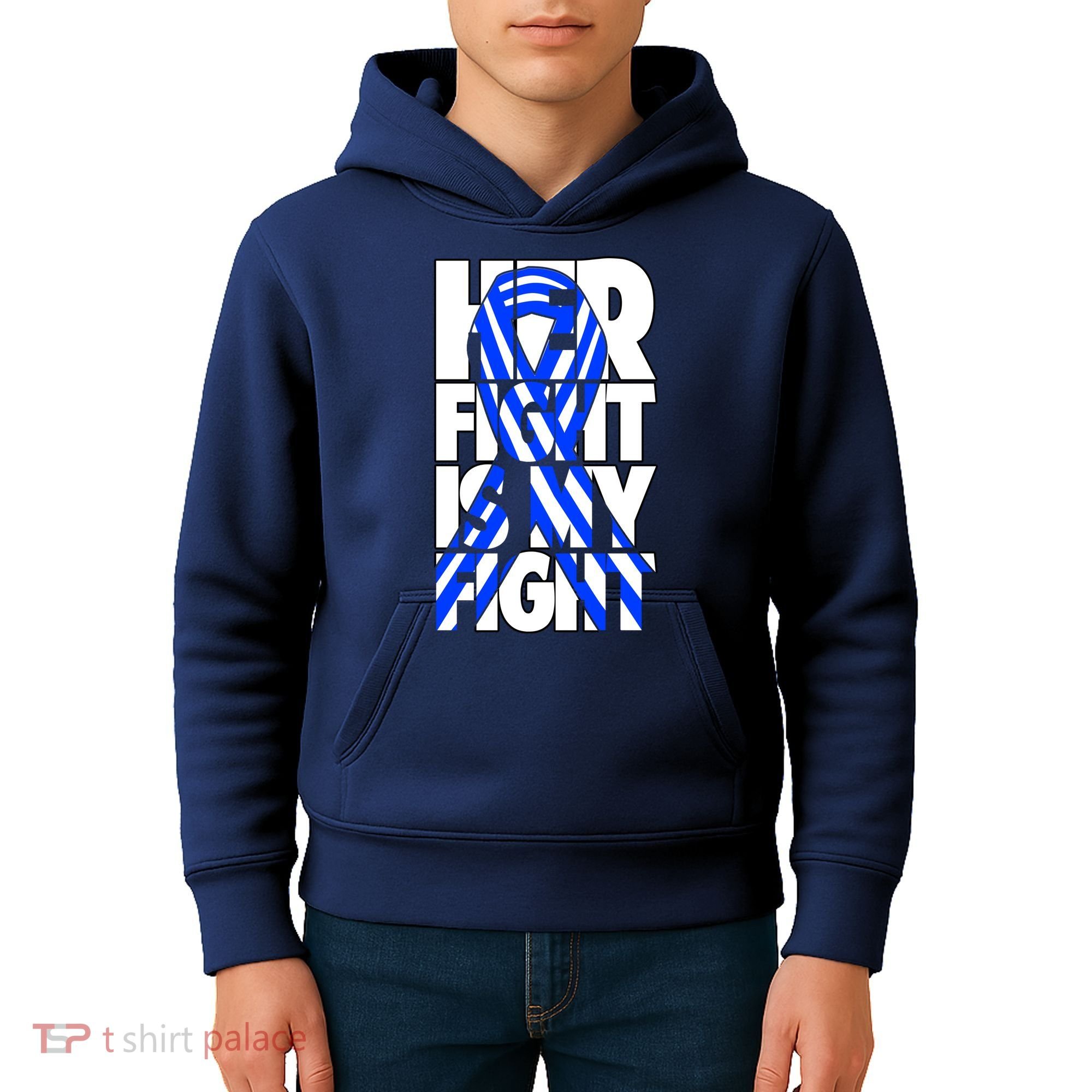 Als Her Fight Is My Fight Kids Hoodie