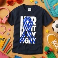 Als Her Fight Is My Fight Kids T-Shirt thumb 3