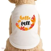 Hello Fall Nature Lover Doggie Tank thumb 0