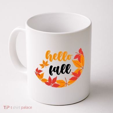 Hello Fall Nature Lover Coffee Mug
