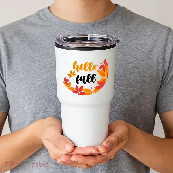 Hello Fall Nature Lover Tumbler