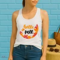 Hello Fall Nature Lover Women's Tank Top thumb 2