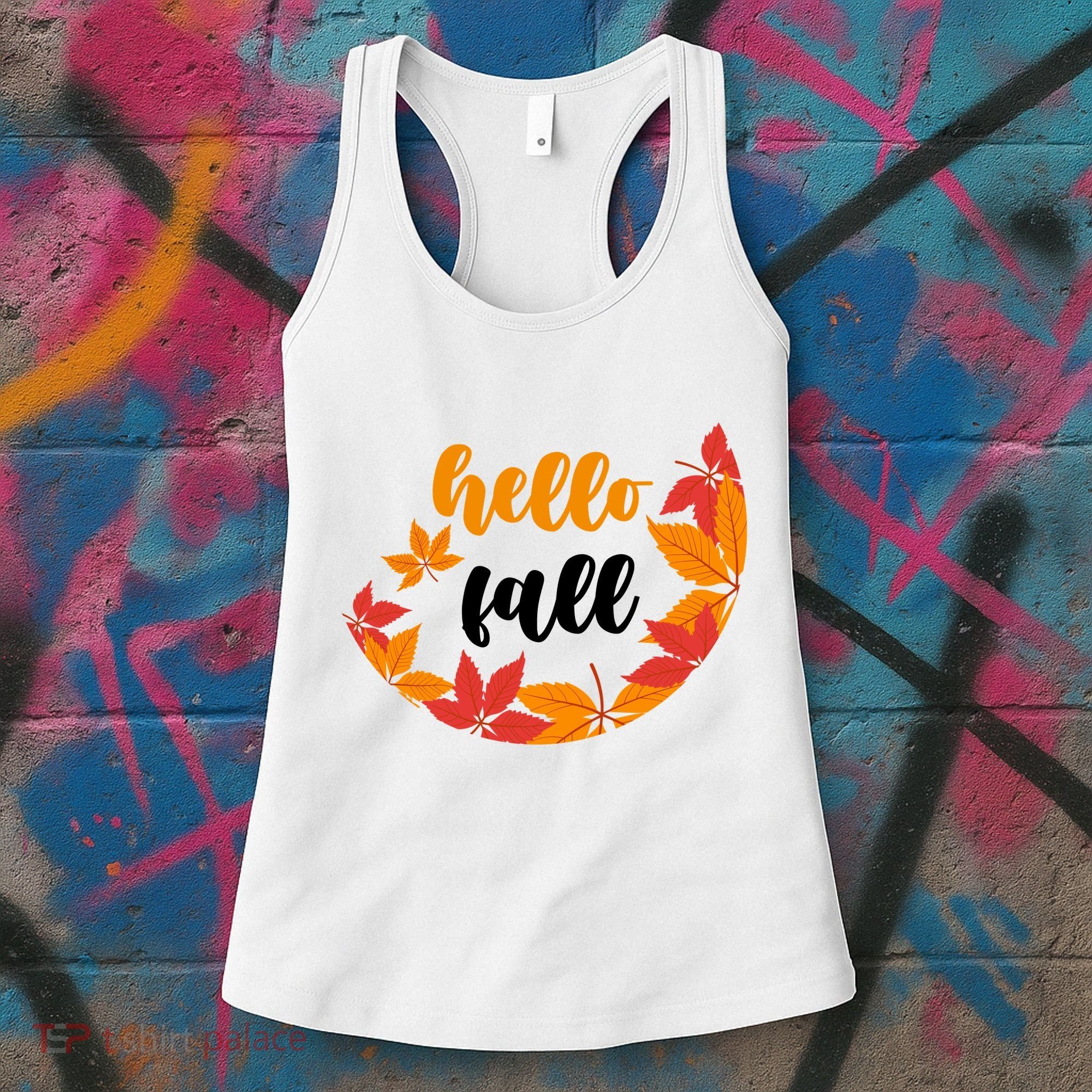 Hello Fall Nature Lover Women's Tank Top