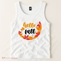 Hello Fall Nature Lover Tank Top thumb 2