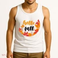 Hello Fall Nature Lover Tank Top thumb 3