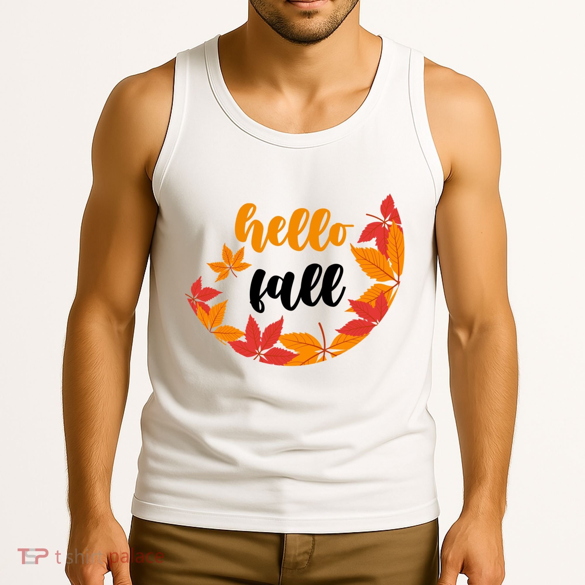 Hello Fall Nature Lover Tank Top