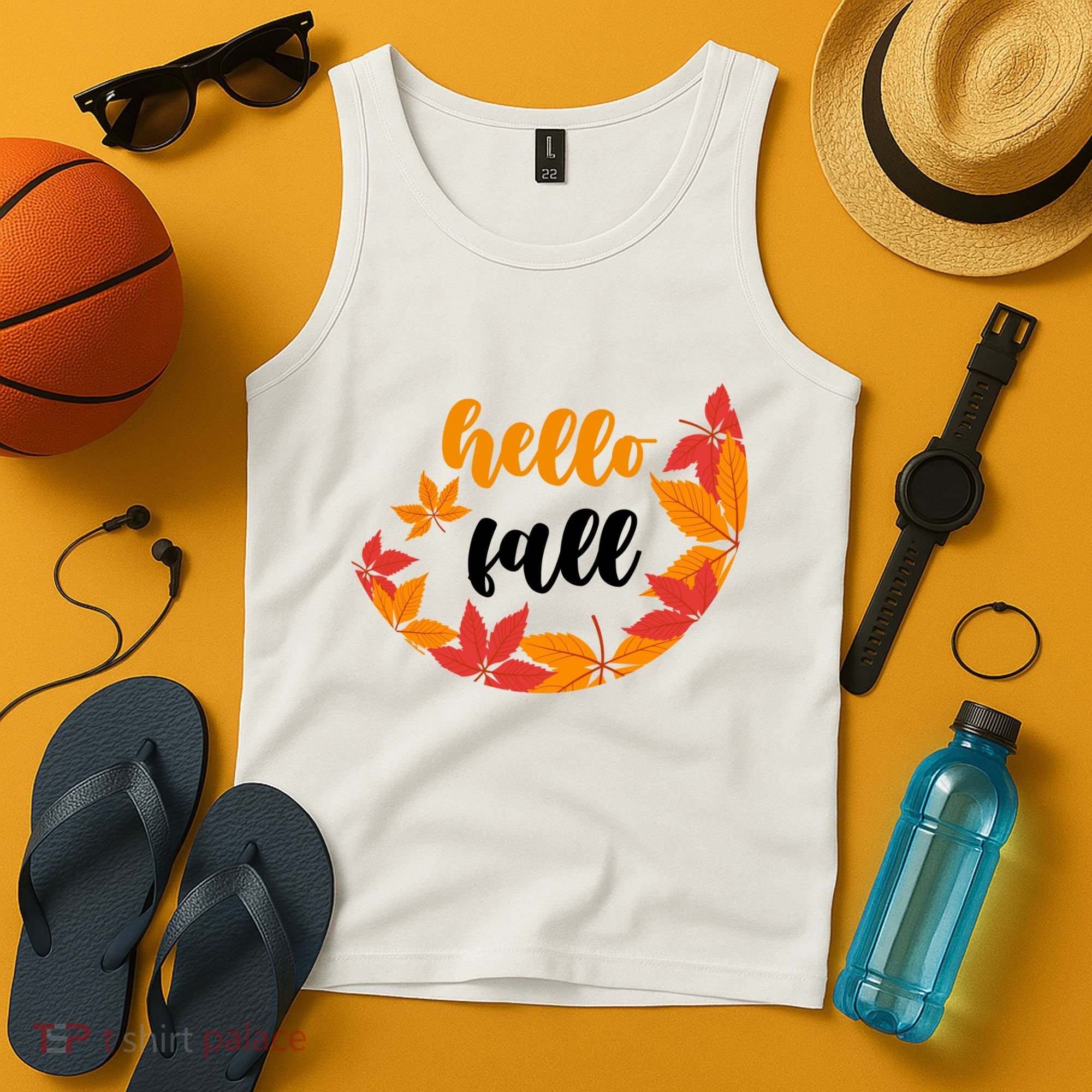 Hello Fall Nature Lover Tank Top