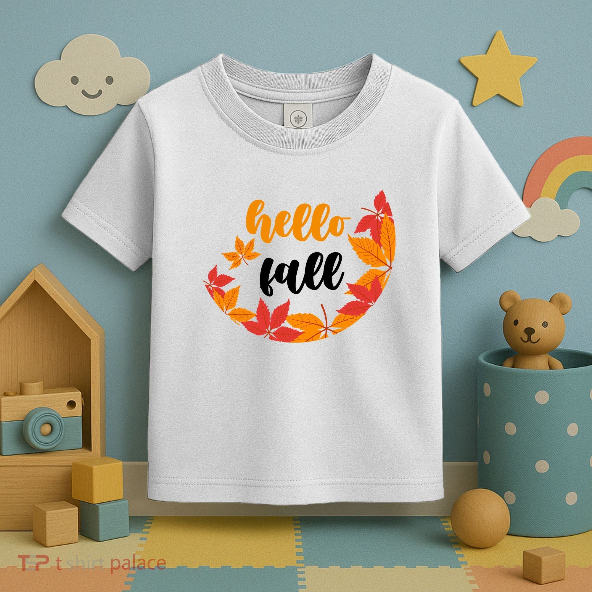 Hello Fall Nature Lover Toddler T-Shirt