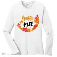 Hello Fall Nature Lover Women's Long Sleeve Shirt thumb 0