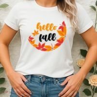 Hello Fall Nature Lover Women's T-Shirt thumb 2