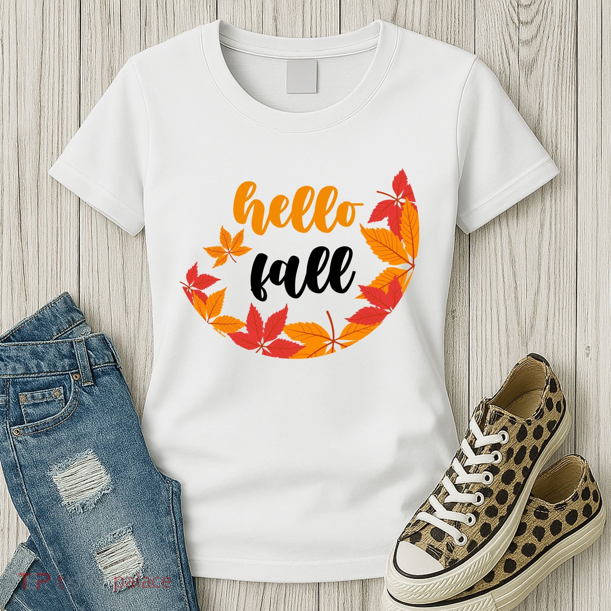 Hello Fall Nature Lover Women's T-Shirt