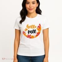Hello Fall Nature Lover Women's T-Shirt thumb 4