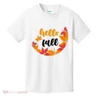 Hello Fall Nature Lover Kids T-Shirt thumb 0