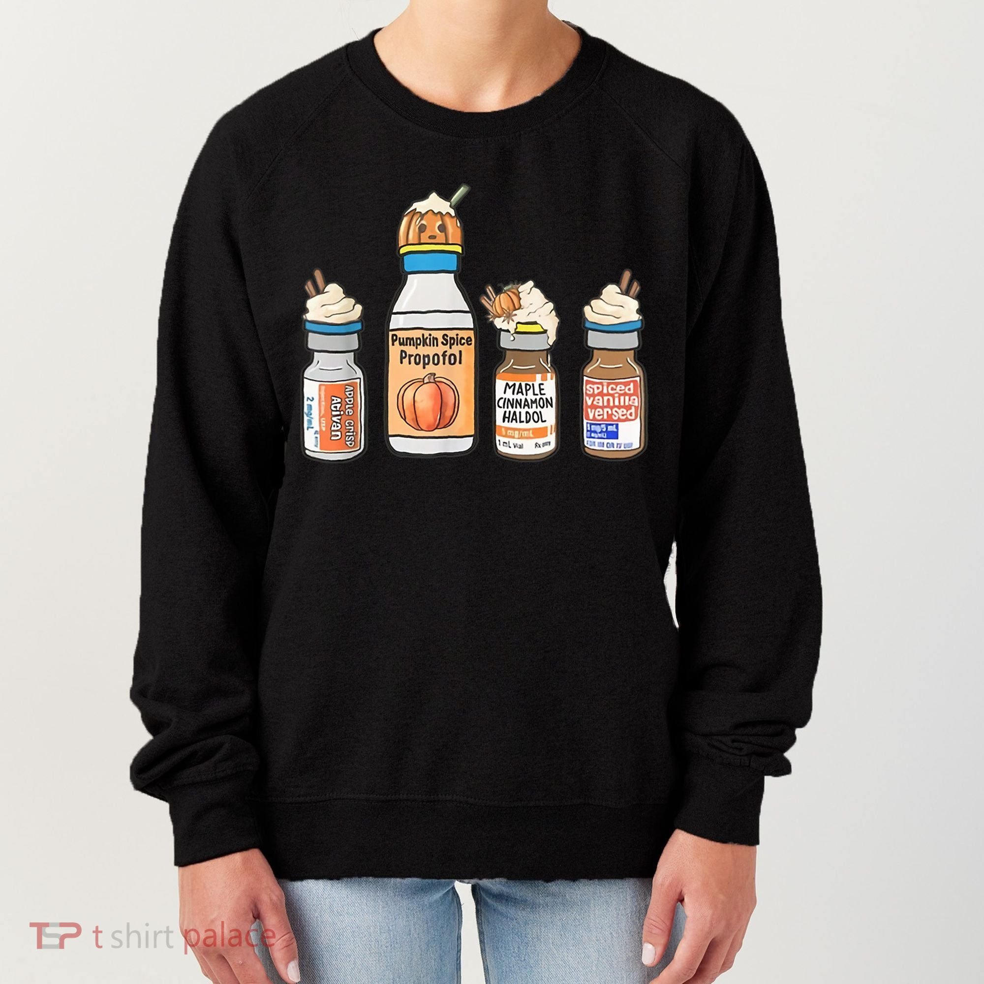 Halloween Fall Nurse Funny Women's Sweatshirt