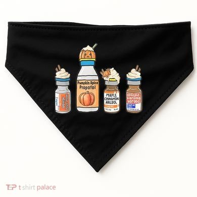 Halloween Fall Nurse Funny USA-Made Doggie Bandana