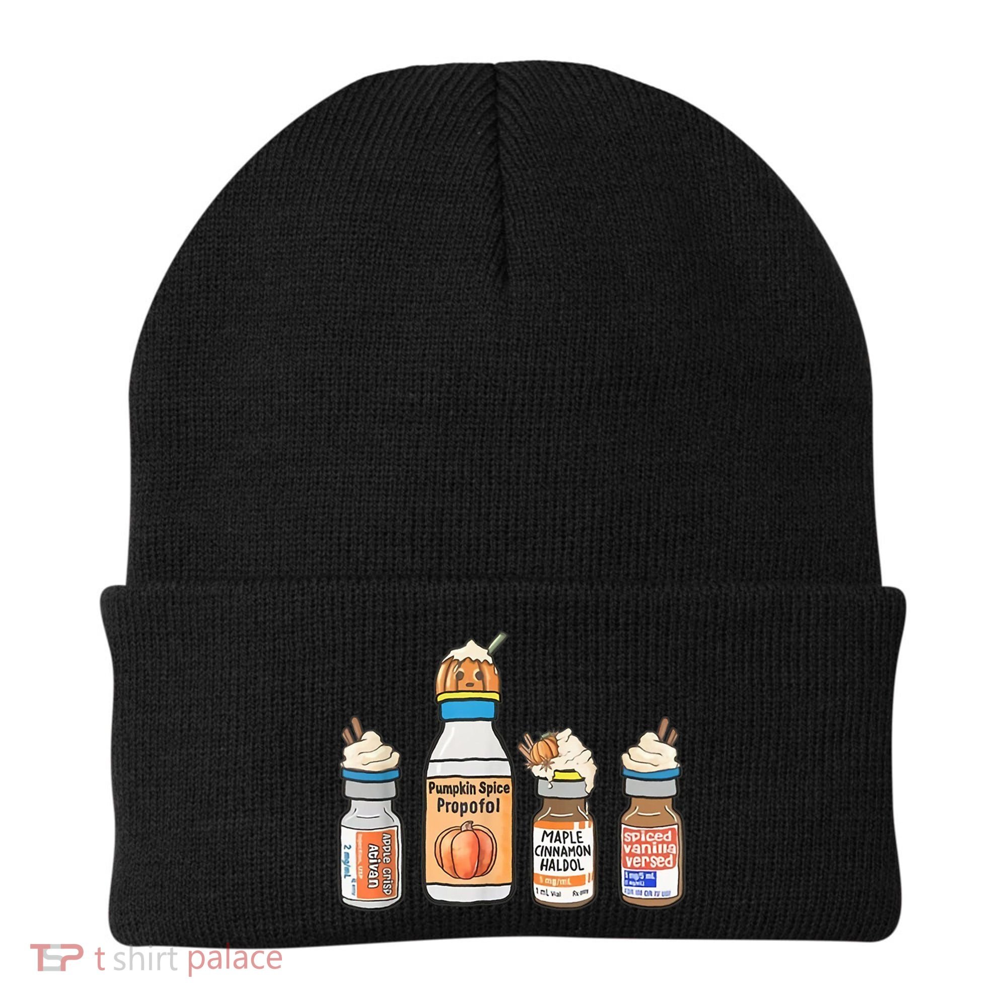 Halloween Fall Nurse Funny Beanie