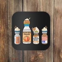 Halloween Fall Nurse Funny Coaster thumb 0
