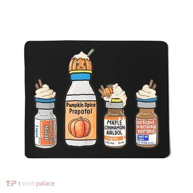 Halloween Fall Nurse Funny Mousepad