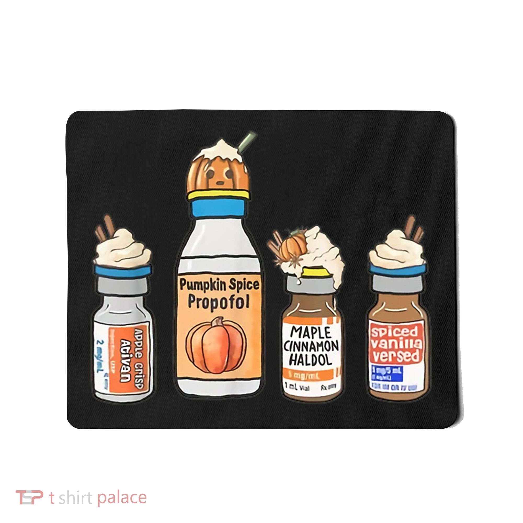 Halloween Fall Nurse Funny Mousepad
