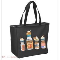 Halloween Fall Nurse Funny Tote Bag thumb 2