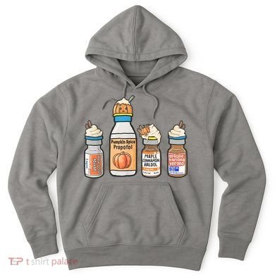 Halloween Fall Nurse Funny Hoodie