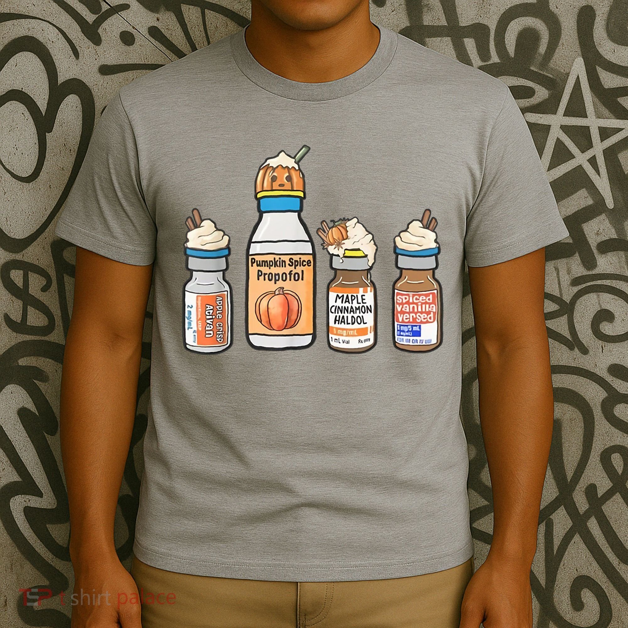 Halloween Fall Nurse Funny T-Shirt