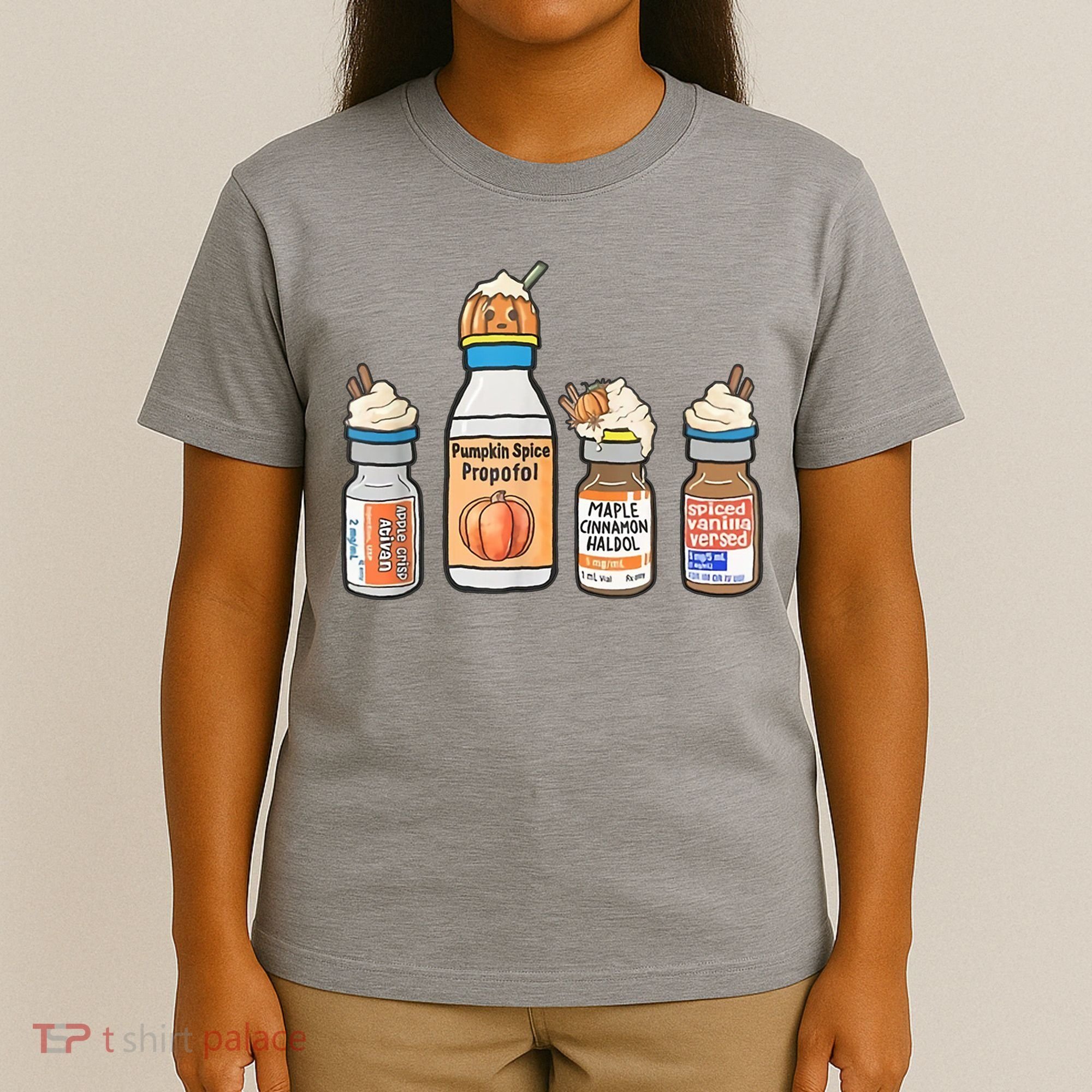 Halloween Fall Nurse Funny T-Shirt