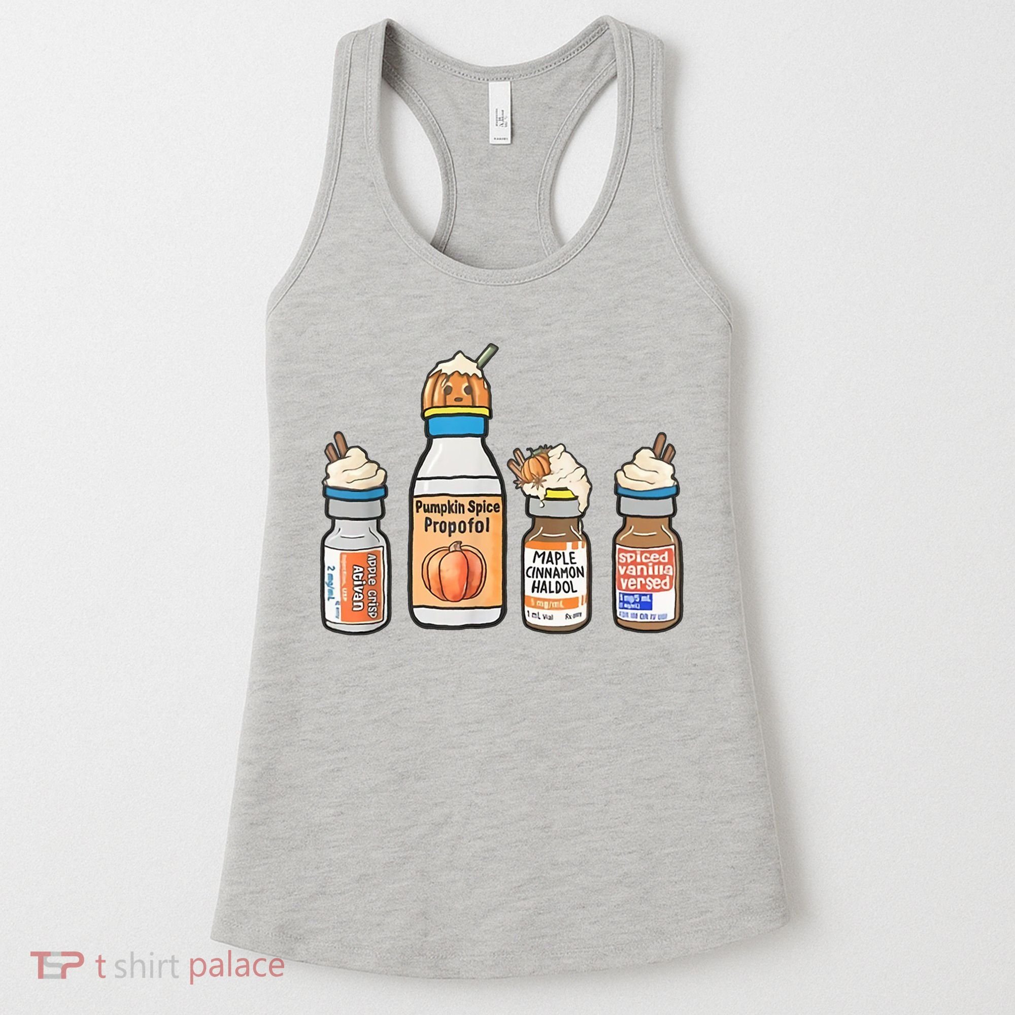 Halloween Fall Nurse Funny Women's Tank Top