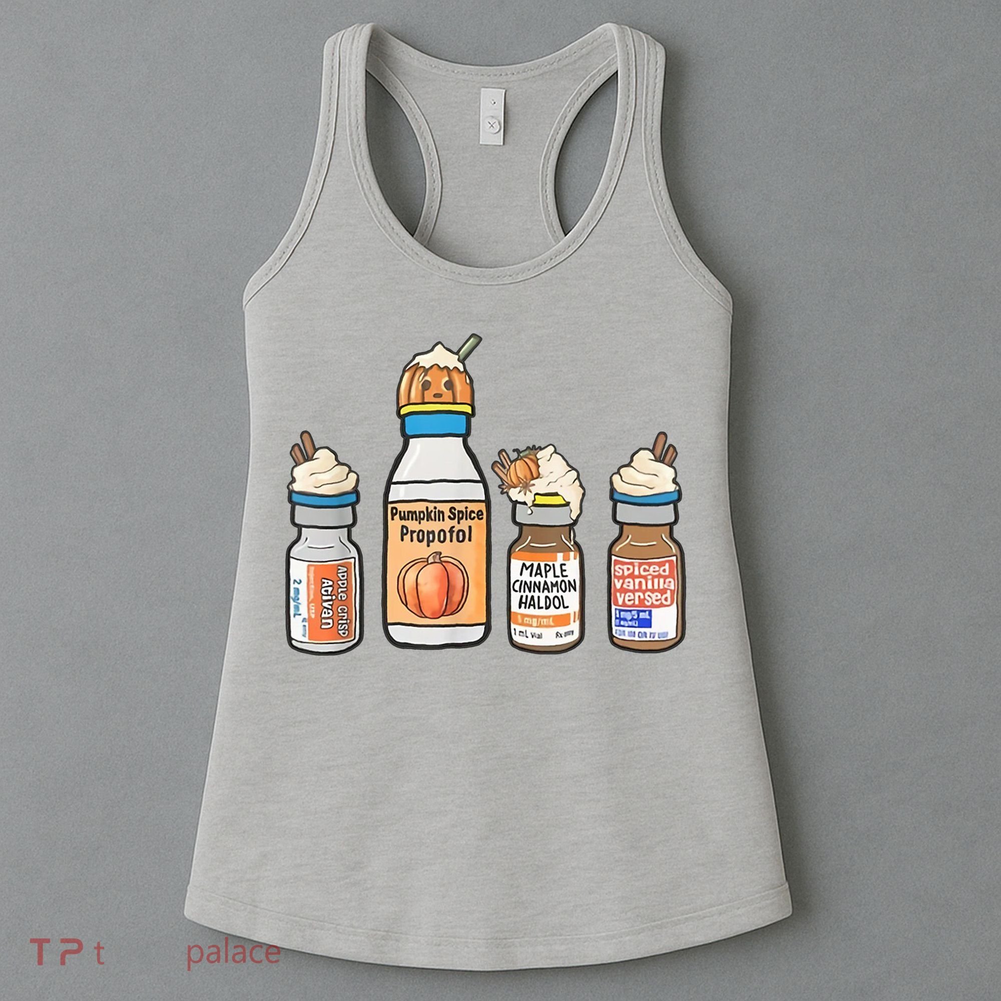Halloween Fall Nurse Funny Women's Tank Top