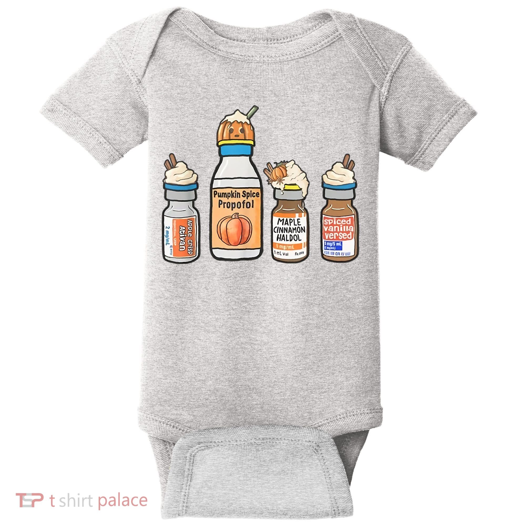 Halloween Fall Nurse Funny Baby Bodysuit