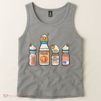 Halloween Fall Nurse Funny Tank Top thumb 2