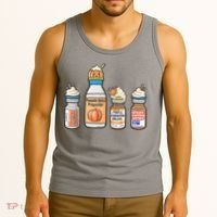 Halloween Fall Nurse Funny Tank Top thumb 3