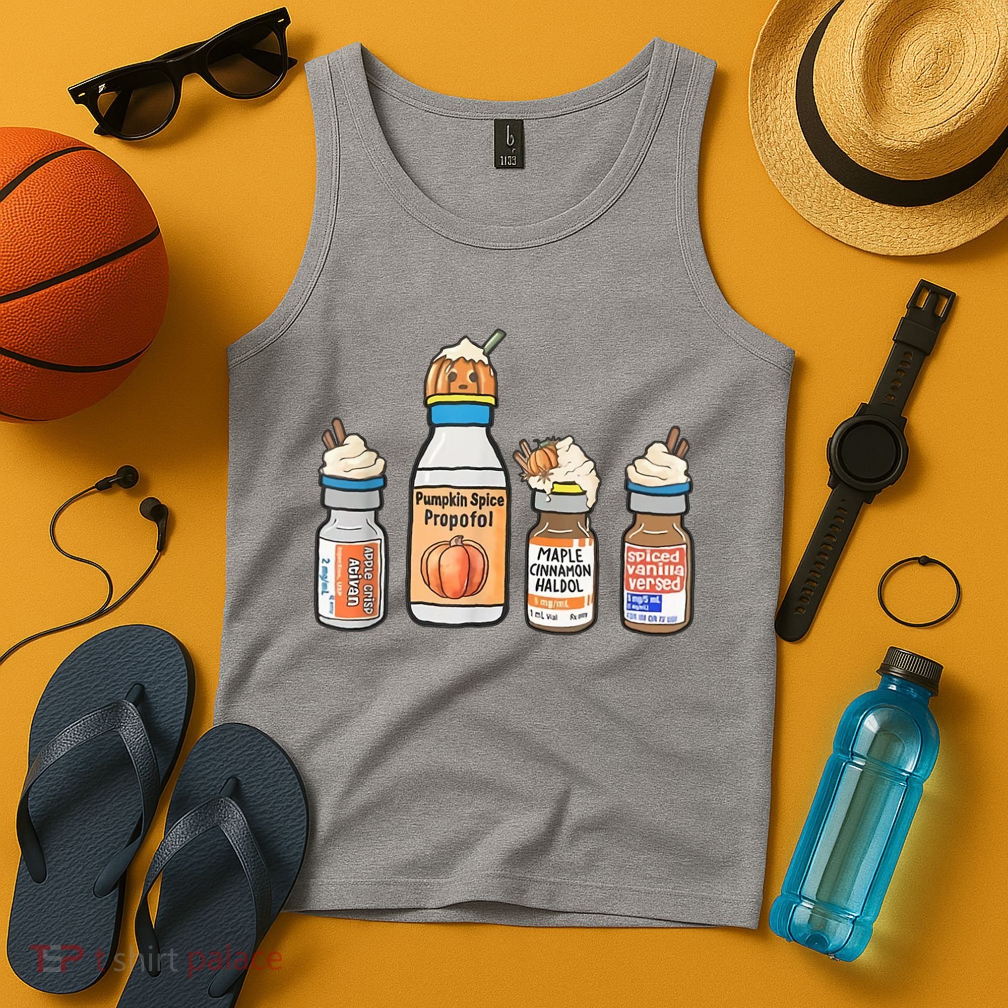 Halloween Fall Nurse Funny Tank Top