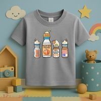 Halloween Fall Nurse Funny Toddler T-Shirt thumb 3