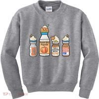 Halloween Fall Nurse Funny Kids Sweatshirt thumb 0