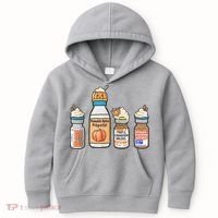Halloween Fall Nurse Funny Kids Hoodie thumb 0